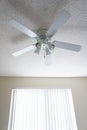 Ceiling fan and window Royalty Free Stock Photo
