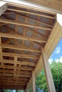 Ceiling frame mounting in side house