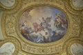 Ceiling Fresco at the Louvre Museum, Paris, France