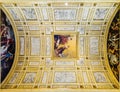 Ceiling Fresco in the Louvre Museum
