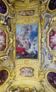 Ceiling Fresco at the Louvre Museum