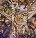 Ceiling fresco in Palazzo Barberini, Rome, Italy Royalty Free Stock Photo