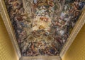 Ceiling fresco in Palazzo Barberini, Rome, Italy Royalty Free Stock Photo