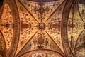 ceiling fresco in the Palazzo Vecchio, Florence, Italy Royalty Free Stock Photo