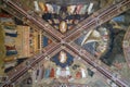 Ceiling fresco in Spanish Chapel, Santa Maria Novella church in Florence