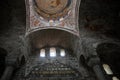 Ceiling frescoe in Hagia Sophia Museum Trabzon Royalty Free Stock Photo