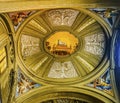 Lamb Ceiling Frescos Vincenzo Anastasio Church Basilica Dome Rome Italy Royalty Free Stock Photo