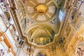 Ceiling Frescos Vincenzo Anastasio Church Rome Italy Royalty Free Stock Photo