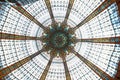 Ceiling in Galleries Lafayette Royalty Free Stock Photo