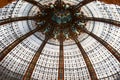 Ceiling in Galleries Lafayette Royalty Free Stock Photo