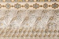 Ceiling of Mirror Palace in Amer Fort, Jaipur, Rajasthan, India Royalty Free Stock Photo