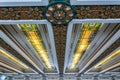 Ceiling of the House of Representatives chamber of State Capitol of Oklahoma in Oklahoma City, OK Royalty Free Stock Photo