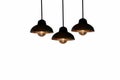 Ceiling lamp hanging brass steel led technology of home furnishing