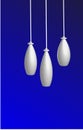 Ceiling lamps Royalty Free Stock Photo