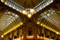 Ceiling in Leadenhall market in London, UK Royalty Free Stock Photo