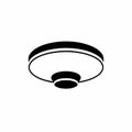 ceiling light fixture icon Royalty Free Stock Photo