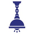 Ceiling light Isolated Vector Icon fully editable Royalty Free Stock Photo