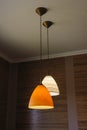 Ceiling light lamp decor Royalty Free Stock Photo