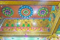 The ceiling of Matale Hindu Kovil