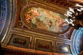 The Ceiling of McGraw Rotunda in New York Public Library (NYPL) - Manhattan, New York City Royalty Free Stock Photo