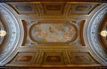 Ceiling of McGraw Rotunda, New York Public Library Royalty Free Stock Photo