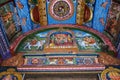 Ceiling Meenakshi Sundareswarar Temple in Madurai, South India