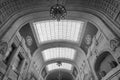 Ceiling of the Milan central railway station