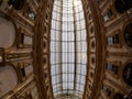 Ceiling of Milan Gallery Royalty Free Stock Photo