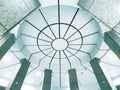 Ceiling of modern building Royalty Free Stock Photo