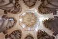 Ceiling in The Monastery of Batalha Royalty Free Stock Photo