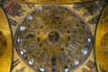 Ceiling mosaics of the St Mark`s Basilica in Venice Royalty Free Stock Photo