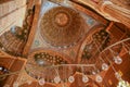 Ceiling of mosque of Muhammad Ali at Cairo Egypt Royalty Free Stock Photo