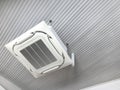 Ceiling mounted cassette type air conditioner