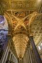 Ceiling Nave Basilica Santa Maria Maggiore Rome Italy Royalty Free Stock Photo