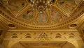 Ceiling of opera theatre of city of Lvov