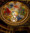 The ceiling of the OpÃÂ©ra Garnier, Paris