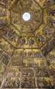 Ceiling painting of the Baptistery of San Giovanni. Florence