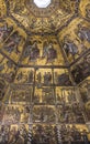 Ceiling painting of the Baptistery of San Giovanni. Florence