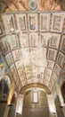 Ceiling paintings of the chapel of the Hospital de Santiago, Ubeda, Spain