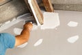 Ceiling repair for home renovate