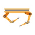 Ceiling robot arms for manufacture, industrial tool