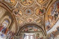 Ceiling Room of the Signatura in Vatican museums Royalty Free Stock Photo