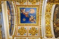 Ceiling of Saint Isaac`s Cathedral or Isaakievskiy Sobor in Saint Petersburg. Russia Royalty Free Stock Photo