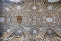 The ceiling of Saint Peters Basilica