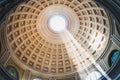 The ceiling of the Sala Rotonda at the Vatican Museum