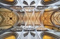 Ceiling of Salisbury Cathedral Royalty Free Stock Photo