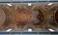 Ceiling Santa Maria del Carmine Florence, Firenze, Toscany, Italy Royalty Free Stock Photo