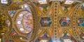 The ceiling of St George Basilica, Victoria, Gozo, Malta