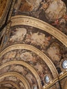 Ceiling of St John Co Cathedral painted by Mattia Preti, Valletta, Malta