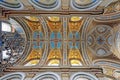 Ceiling of St. Josaphat Church of Dominican Convent in Zhovkva, Ukraine